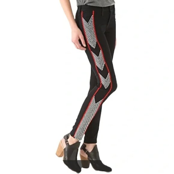 Rag & Bone Raja Midnight Jeans - Picture 2 of 15